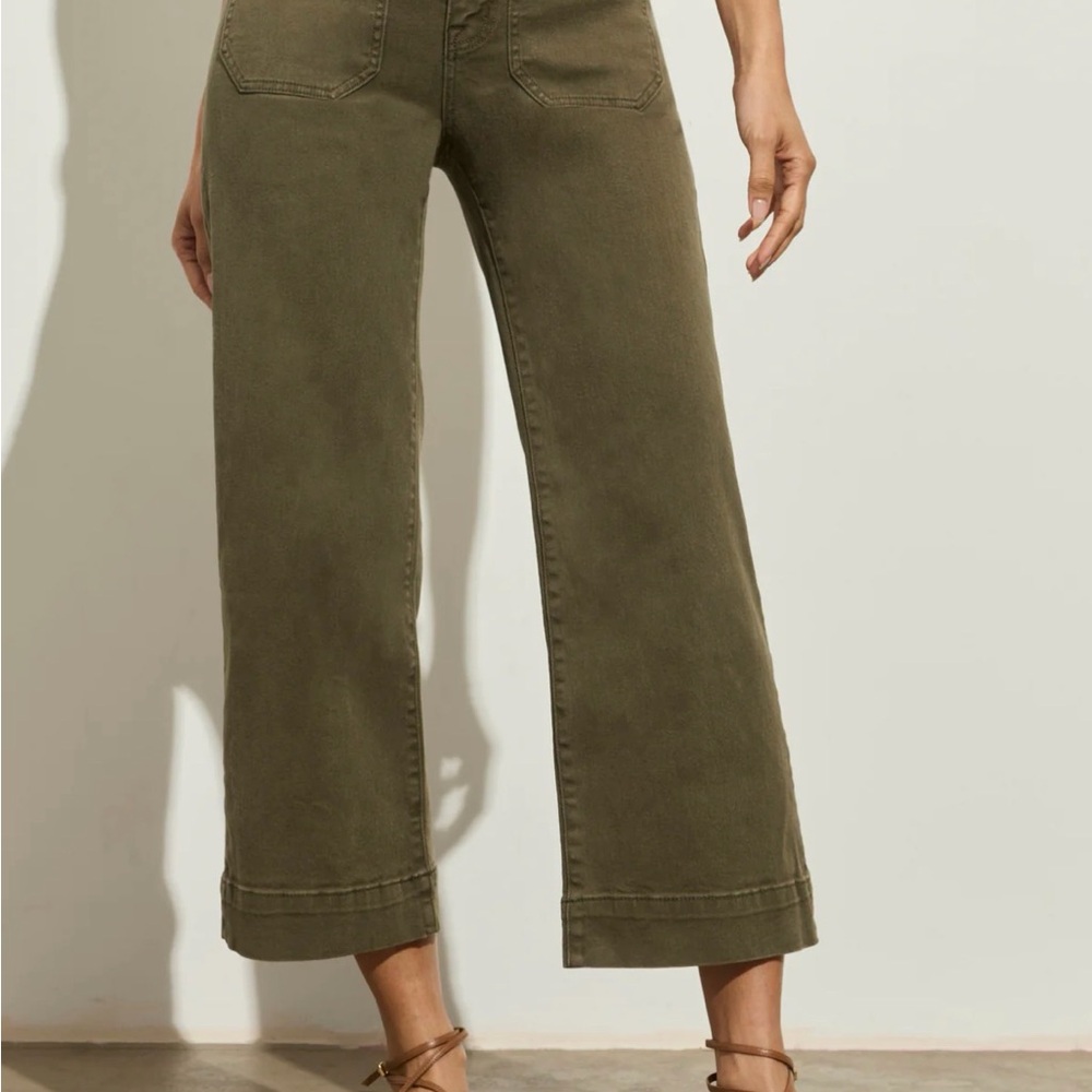 Sanctuary Olive Flare & Wide Leg Jeans